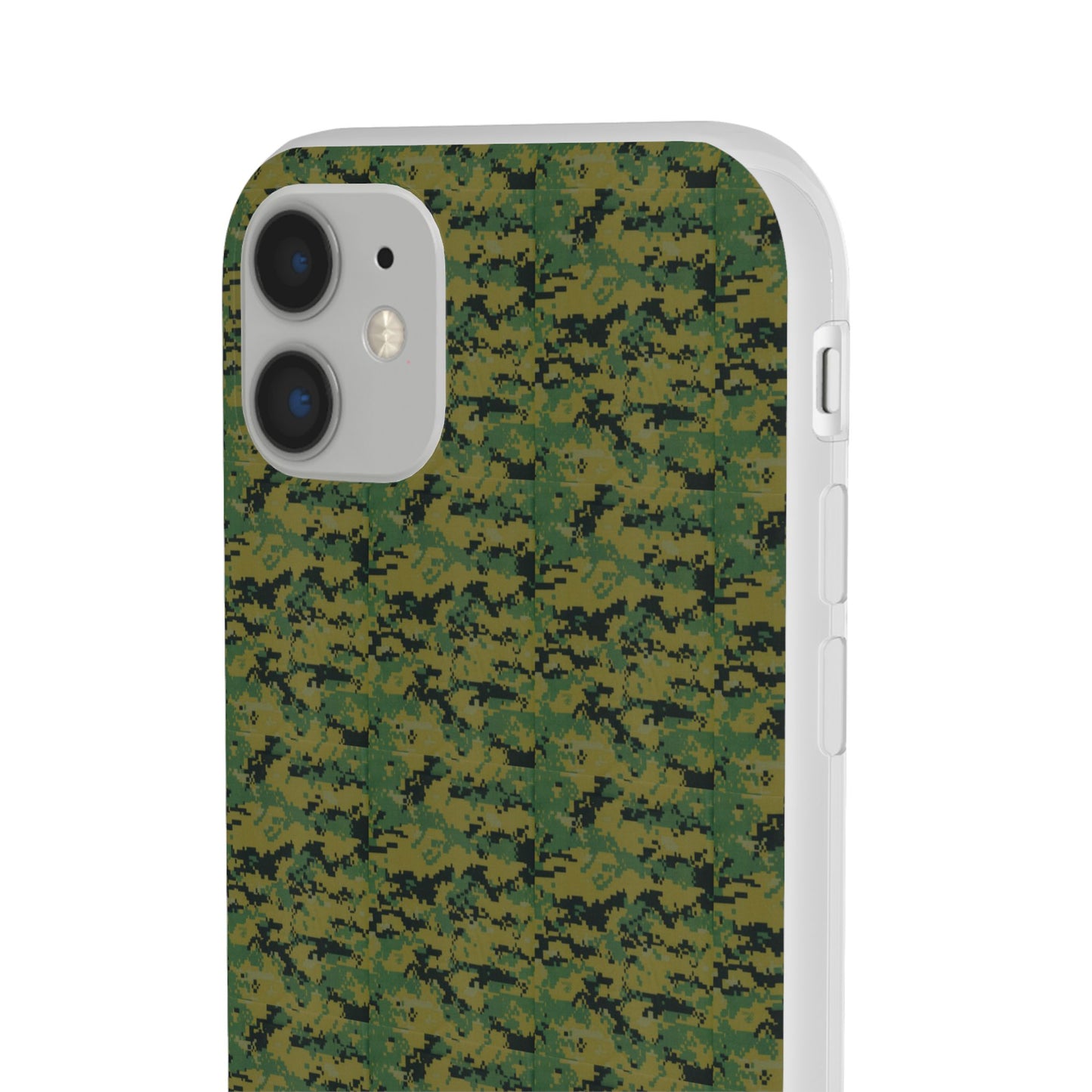 Marapat Pixelated Camo Flexible Phone Cases For iPhone and Samsung Galaxy