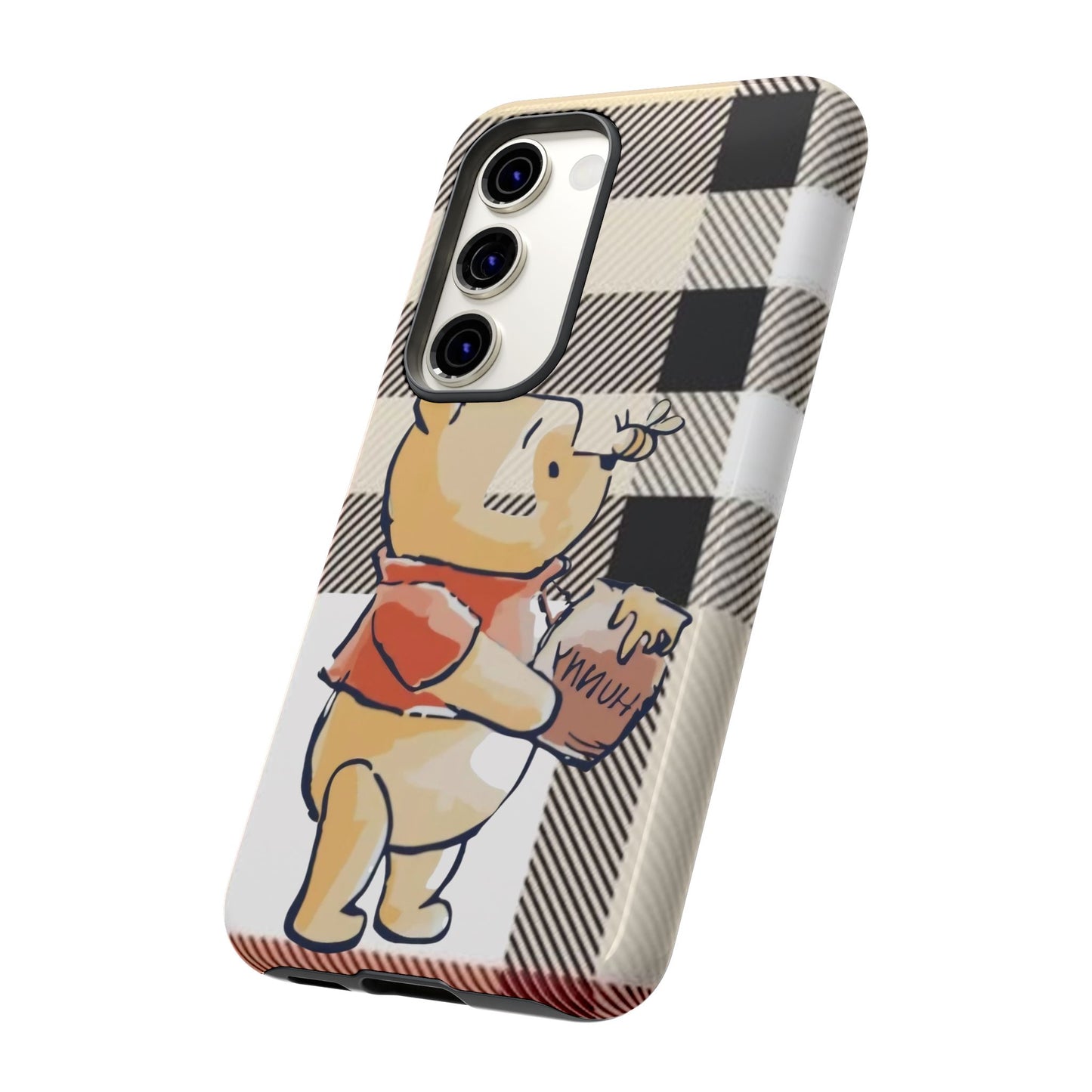 Cute Animal Phone Case, Winnie the Pooh Design, Gift for Kids, Character Case,